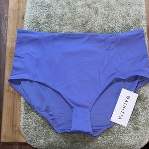 Women size XL essential high waist swim boy shorts Athleta brand